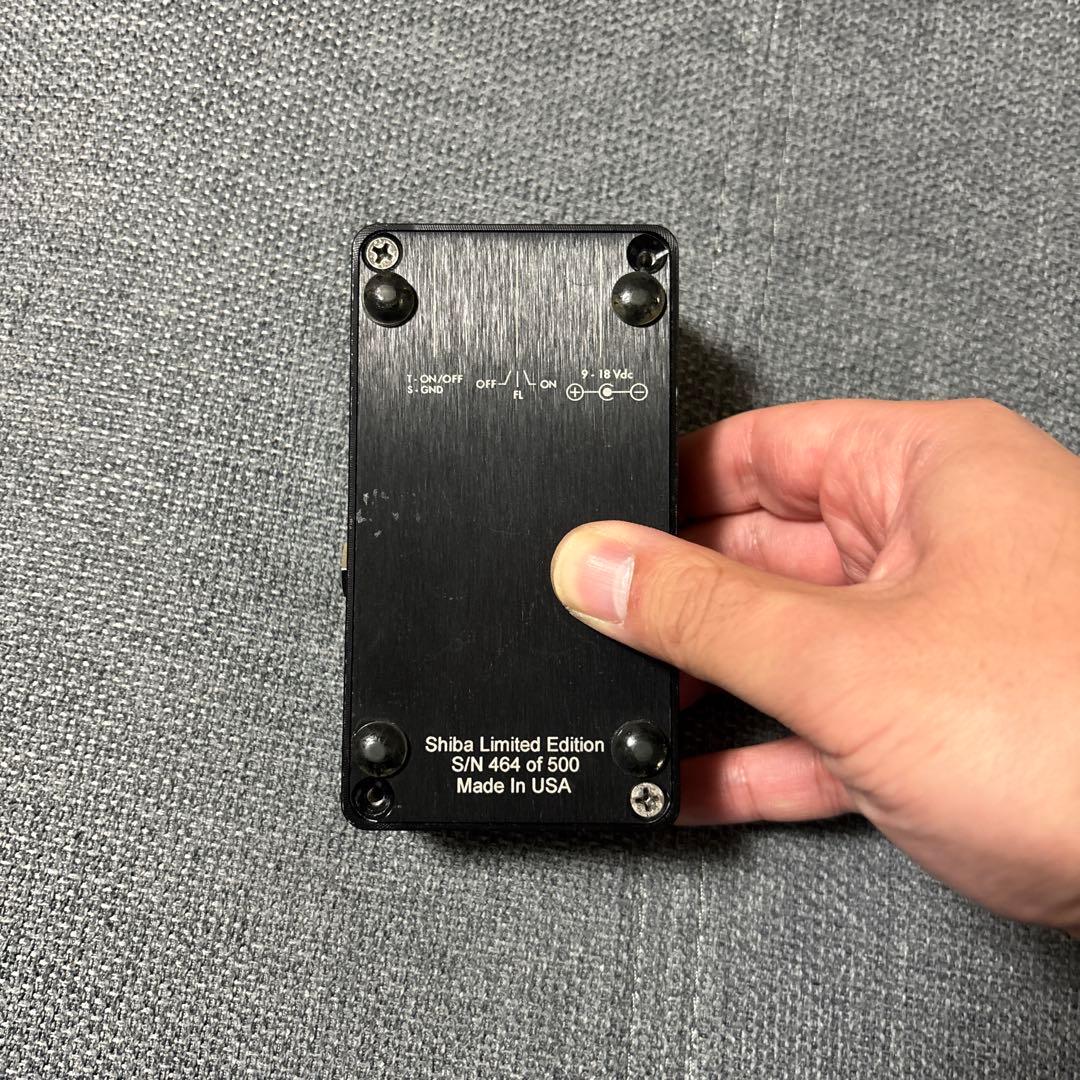 Suhr SHIBA DRIVE ブラック限定版