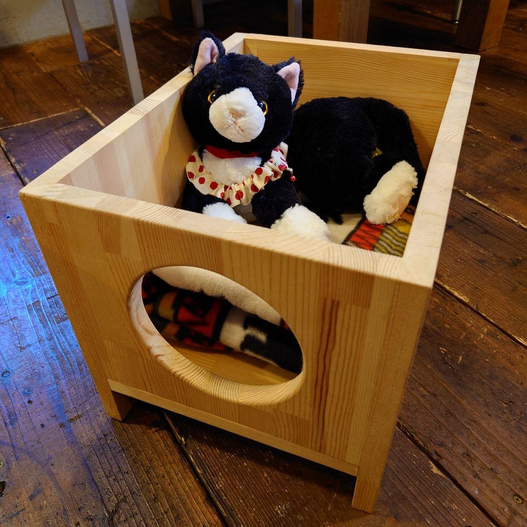 キャットハウス 猫ベッド リバーシブル DIY シンプルライフ 猫生活