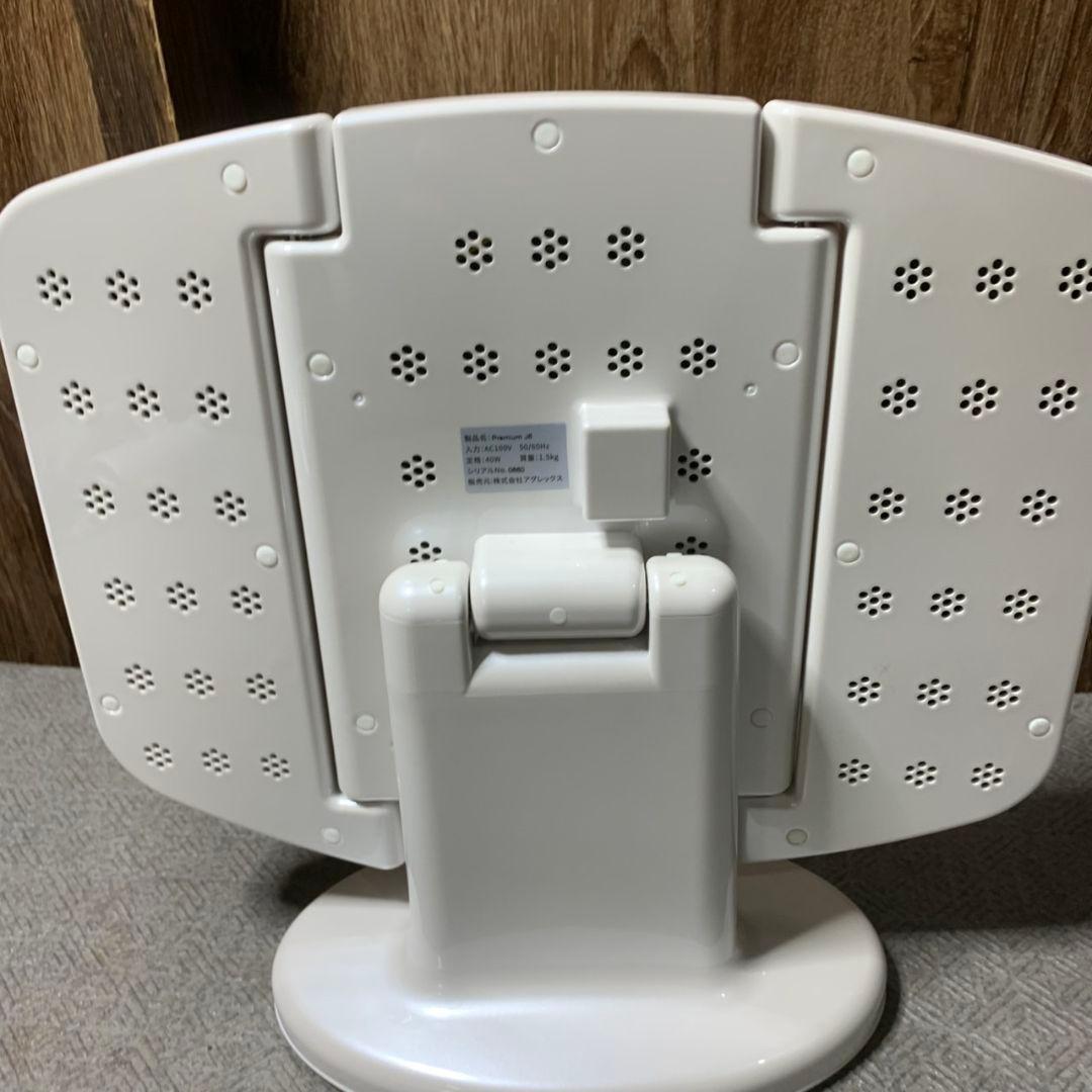 I301\" Premium J6 LED美顔器 折り畳み ホワイト