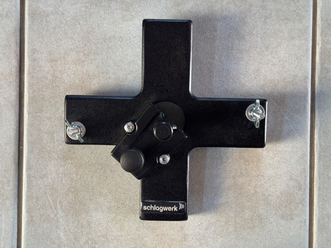 パーカッション・打楽器 schlagwerk RTH10 FRAME DRUM CROSS HOLDER