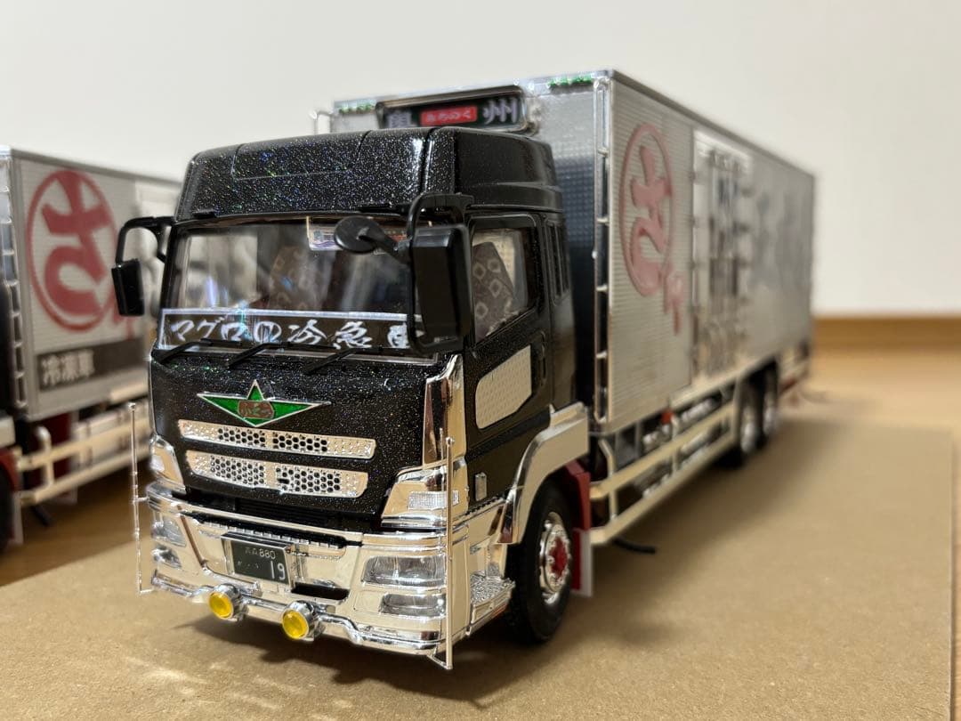 アオシマデコトラ1/32ヘビーフレイトスーパーグレート完成品