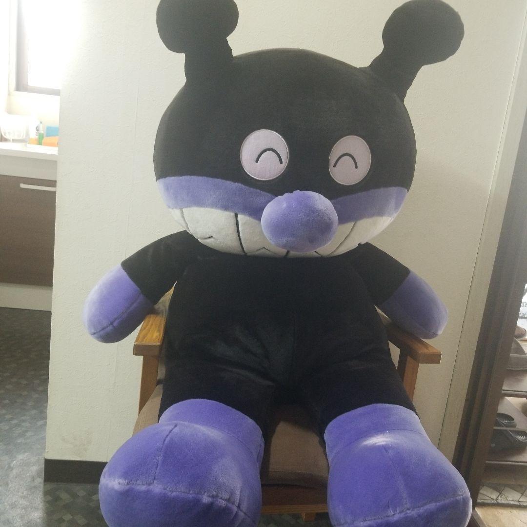 大きいバイキンマンぬいぐるみ