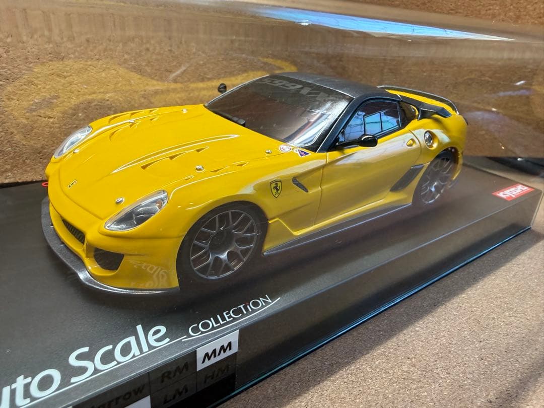 京商 ミニッツ オートスケールコレクション フェラーリ F599XXイエロー
