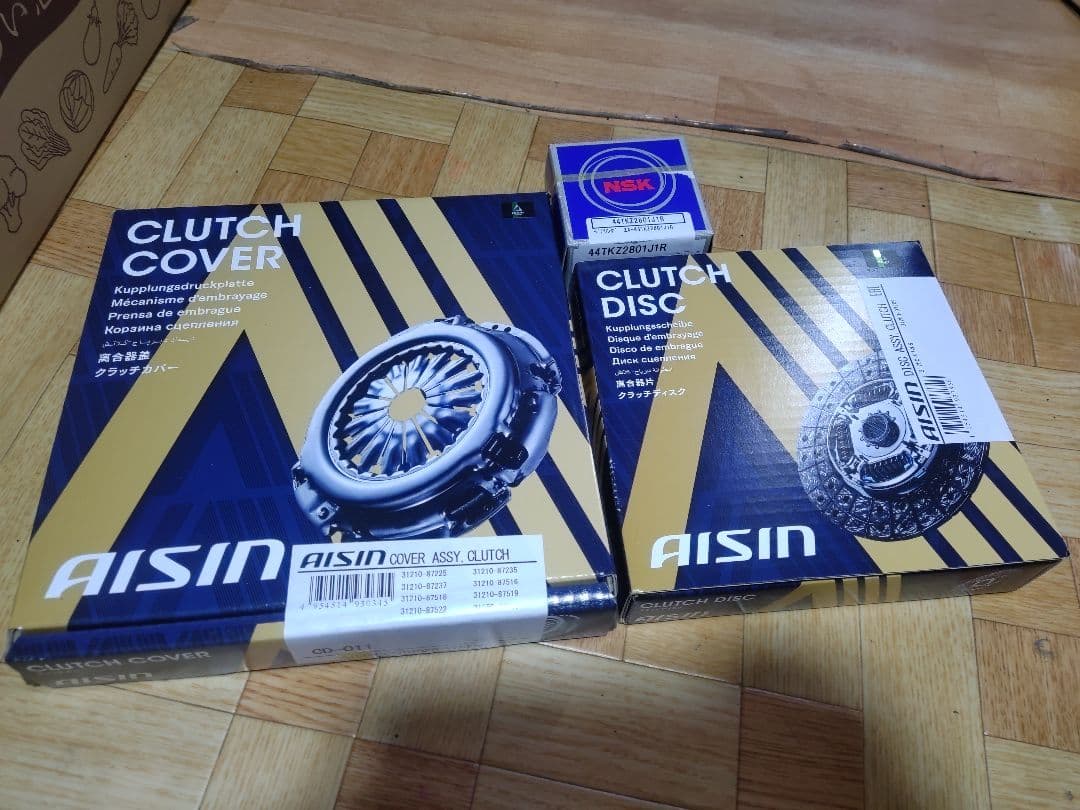 ダイハツ　ミラ　L285S クラッチ3点セット新品