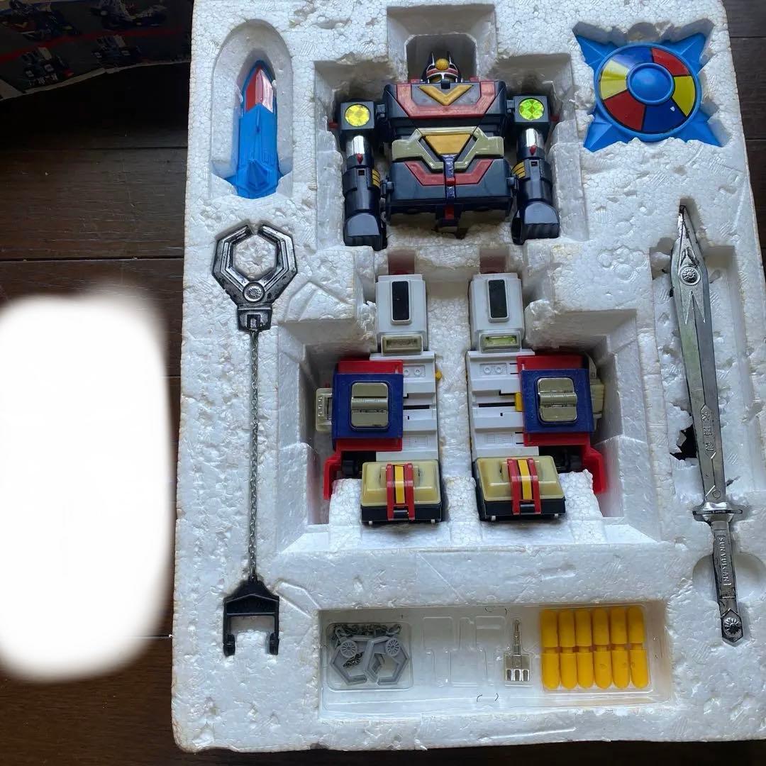 超合金　当時物・超激レア　太陽戦隊サンバルカン　サンバルカンロボ　太陽合体