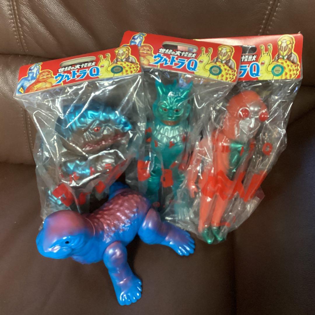 M1号　ウルトラQ怪獣ソフビ6体セット　バラ売り値引不可　現品現状渡しビンテージ