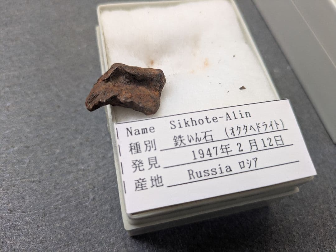 #鉄隕石 オクタヘドライト 2個