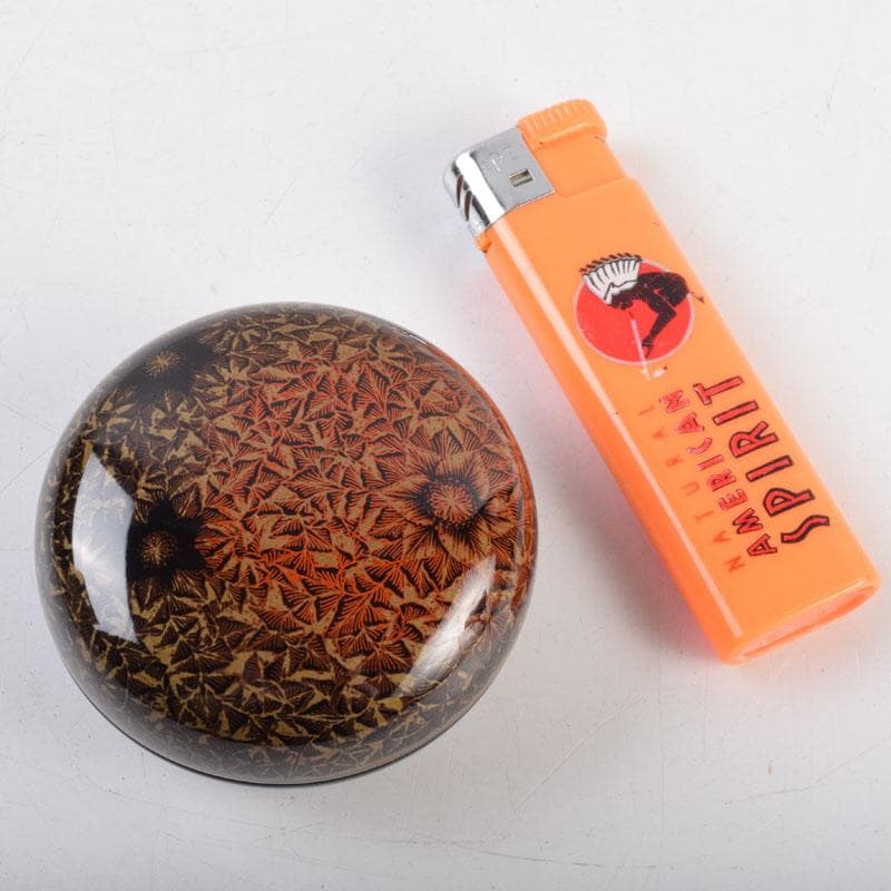 茶道具　一宮定良作　蒟醤（キンマ）塗　香合　共箱　V　9035