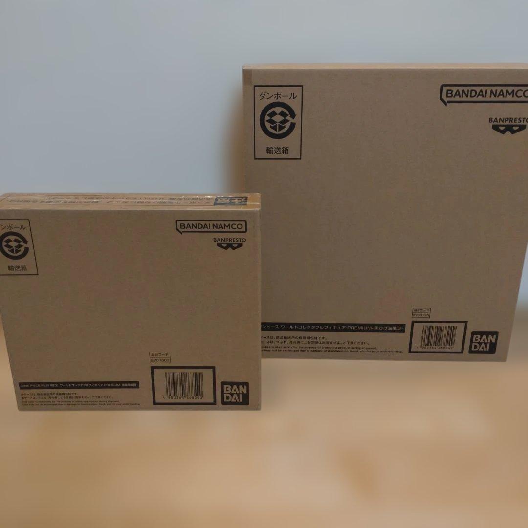 ワールドコレクタブルフィギュア PREMIUM　黒ひげ海賊団 & 赤髪海賊団