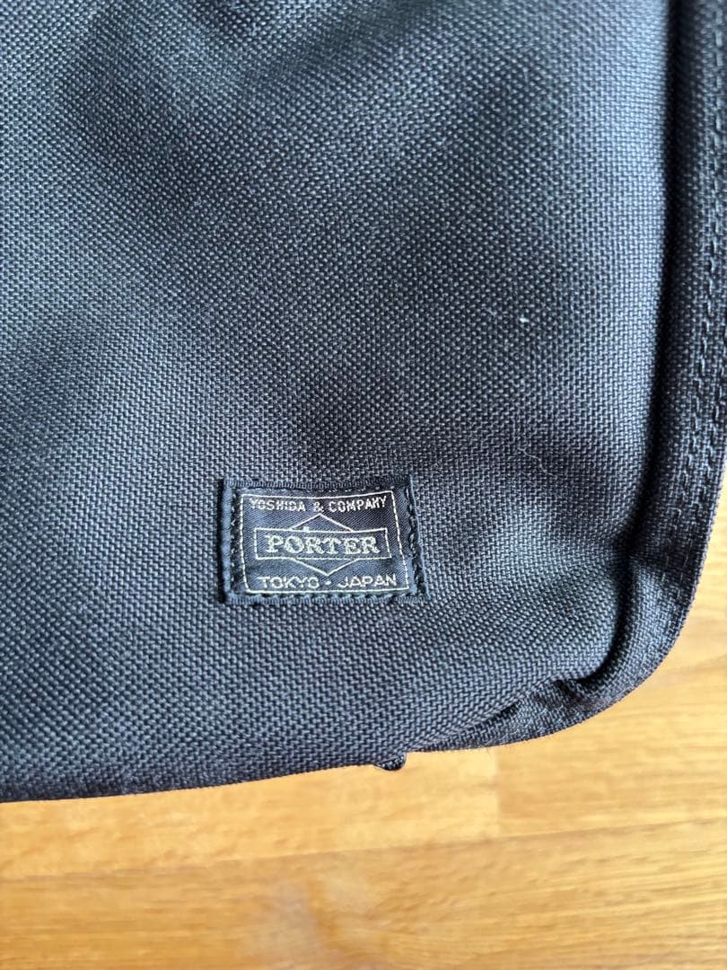 ポータービジネスバッグ　3way 黒　キャンバス地