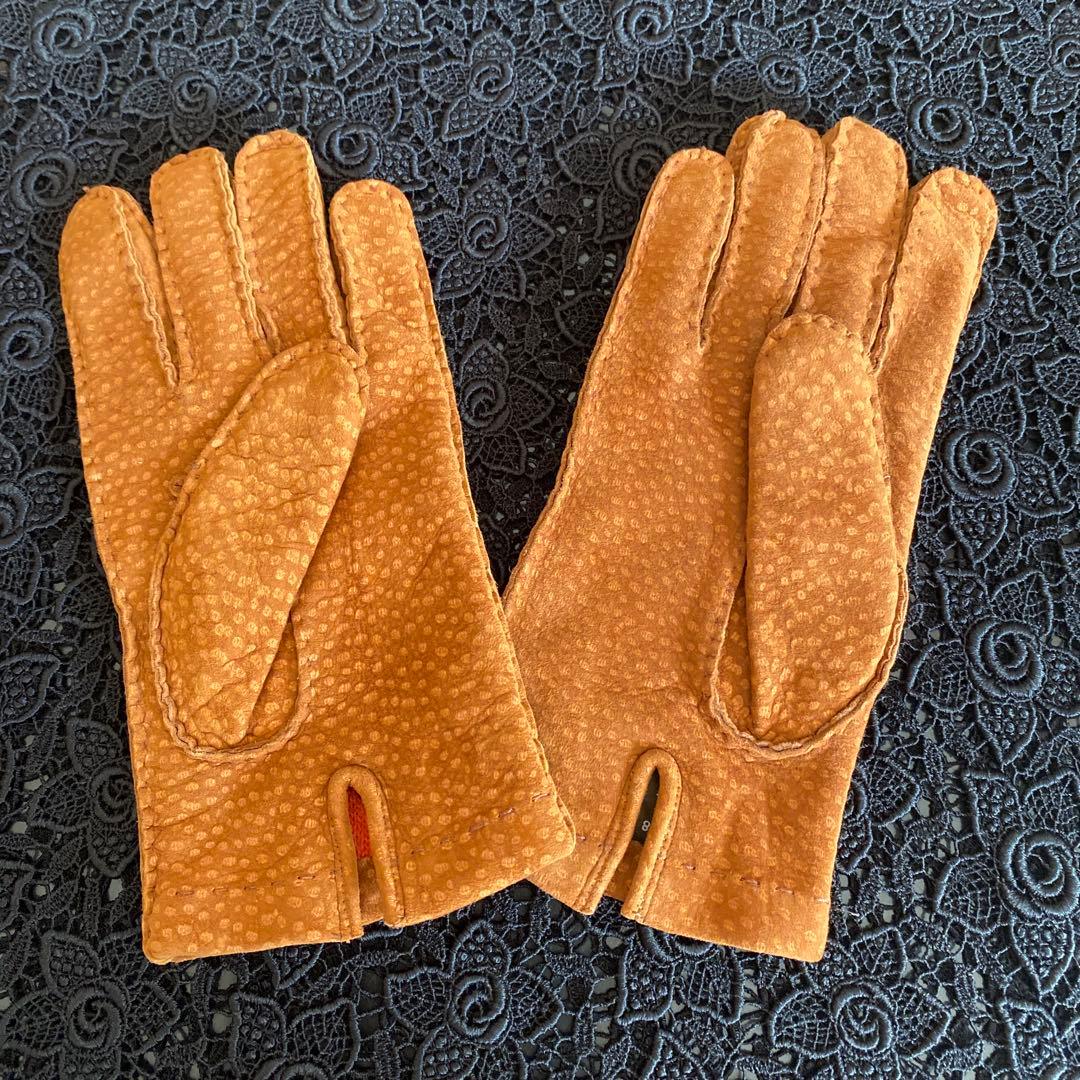 MEROLAメローラカピバラ手袋ライトブラウン