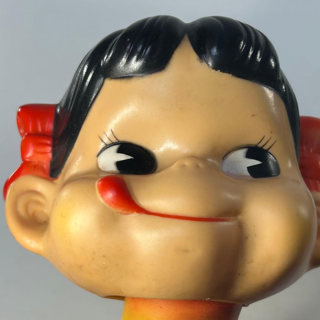不二家　ペコちゃん　首振り人形　レトロ
