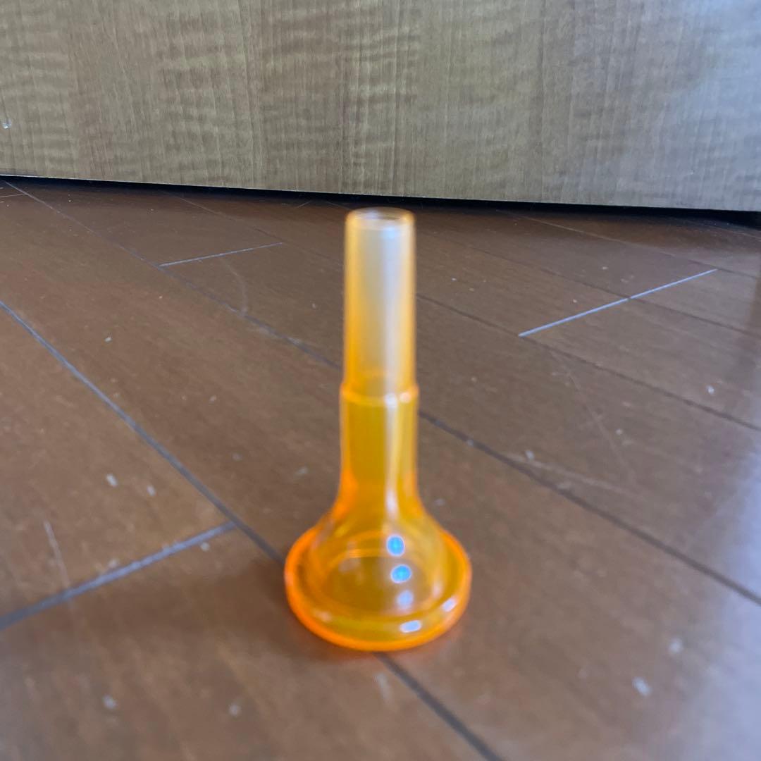 pBone オレンジ トロンボーン本体 ケース付き