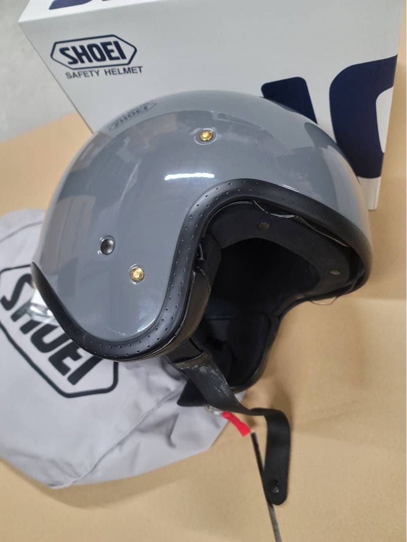 SHOEI　JO　グレー　ジェットヘルメット　J.O　XXL