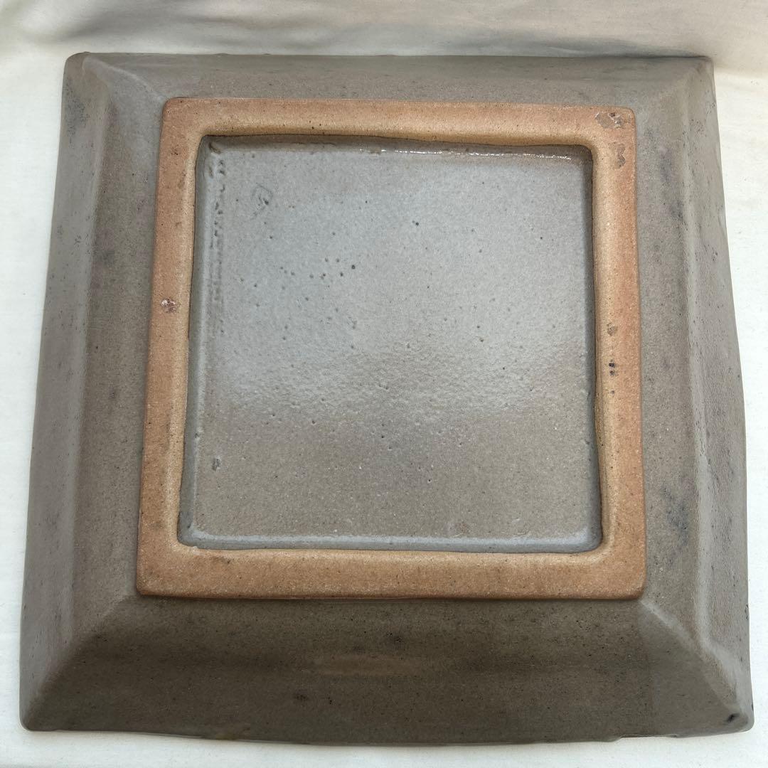 ◉本日限定◉島岡達三　象嵌　角皿　共箱付き