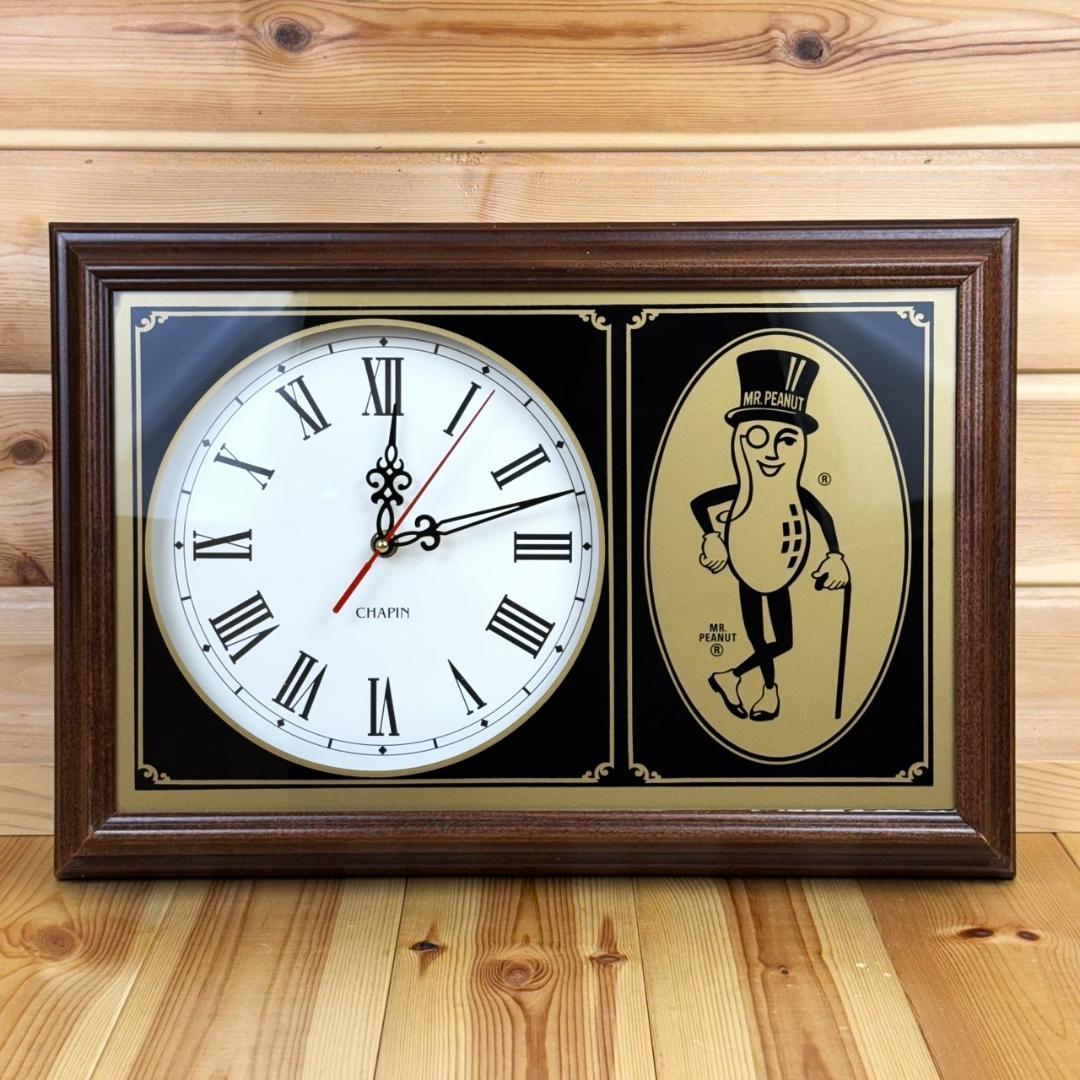 り*う様 Mr Peanut ミスターピーナッツ 時計 プランターズ ビンテージ