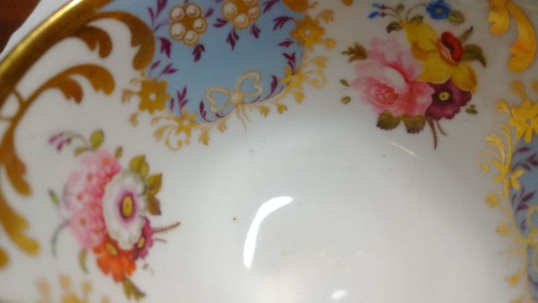 アンティーク RIDGWAY Trio (1835年頃)