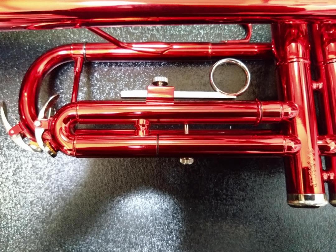 値下げ 新品同様❣Soleil トランペット STR-1 (レッド)