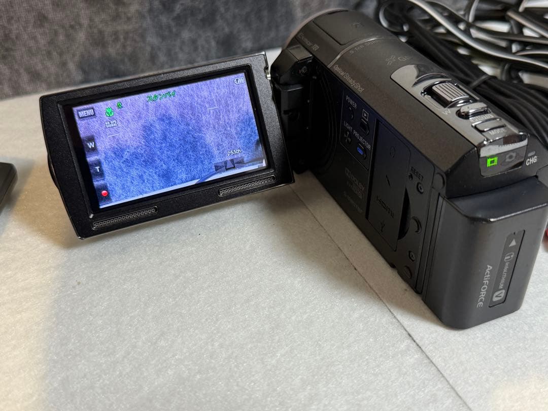SONY HDR-PJ 590vビデオカメラ HD 20倍ズーム