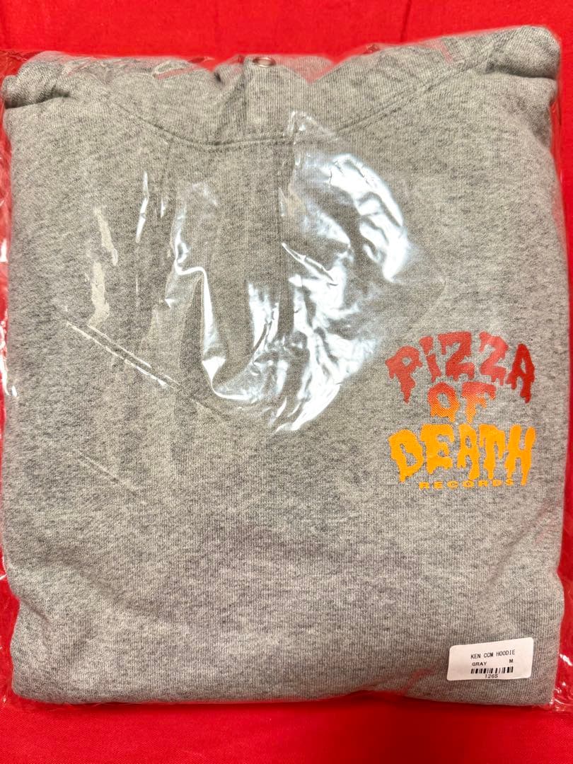 新品 KEN YOKOYAMA 横山 健『CCM』パーカー灰M ハイスタンダード