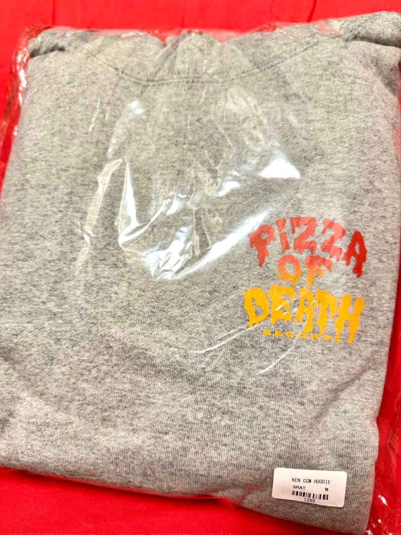 新品 KEN YOKOYAMA 横山 健『CCM』パーカー灰M ハイスタンダード