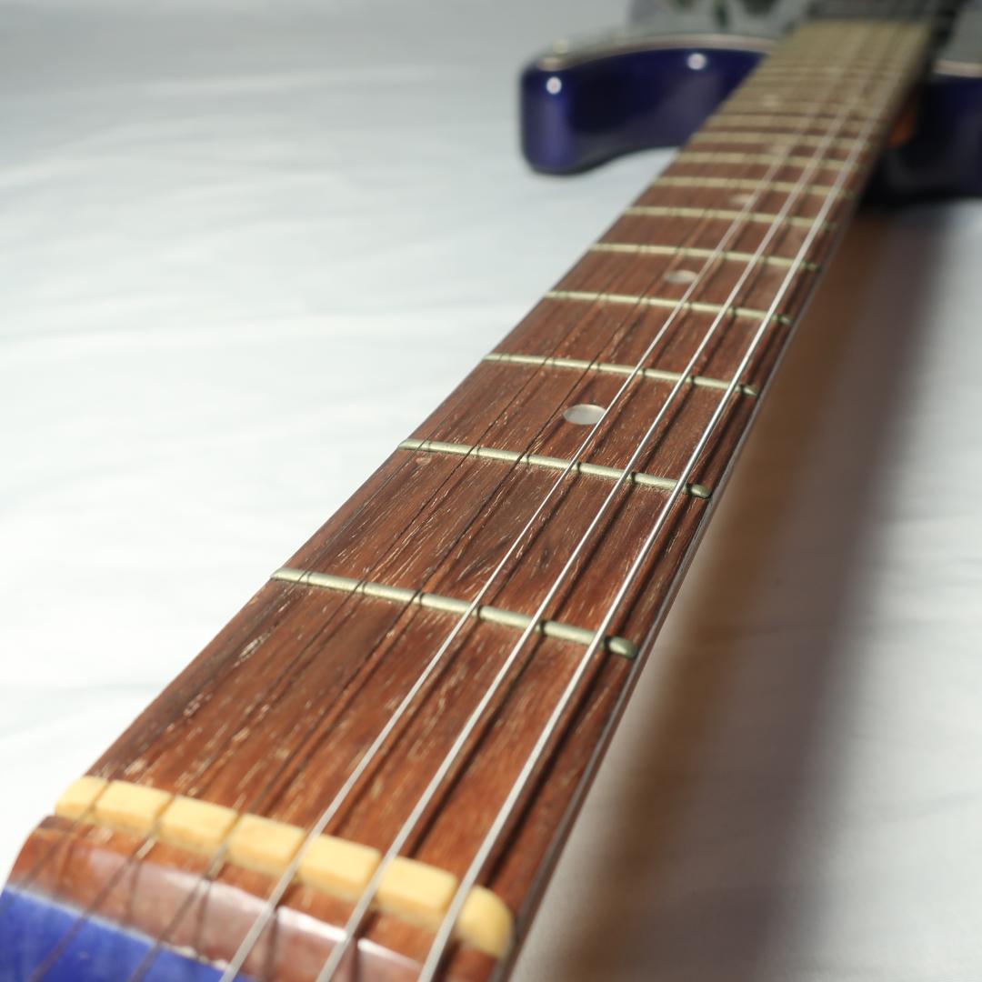 Aria ProⅡ Fl-series エレキギター ネイビー コイルタップ搭載