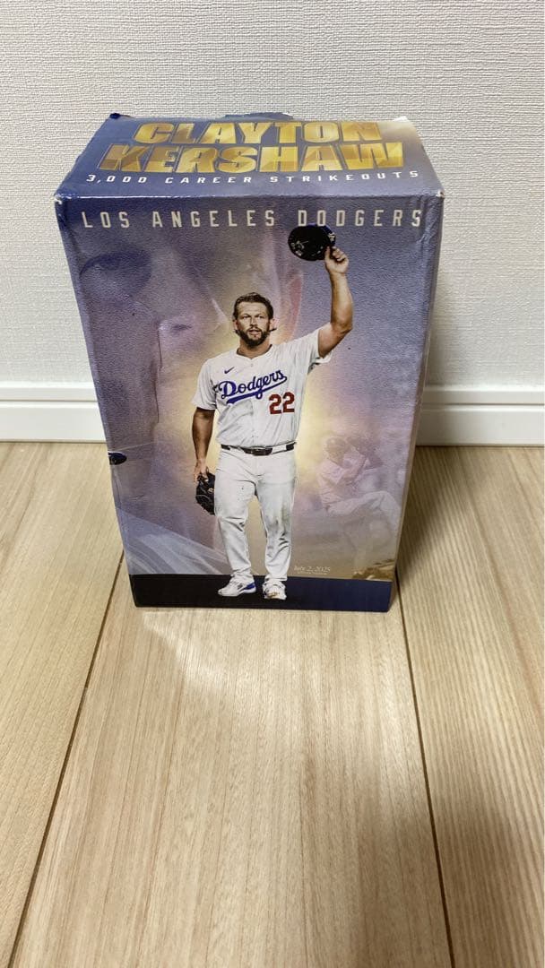 Clayton Kershaw 3,000キャリアストライクアウト フィギュア