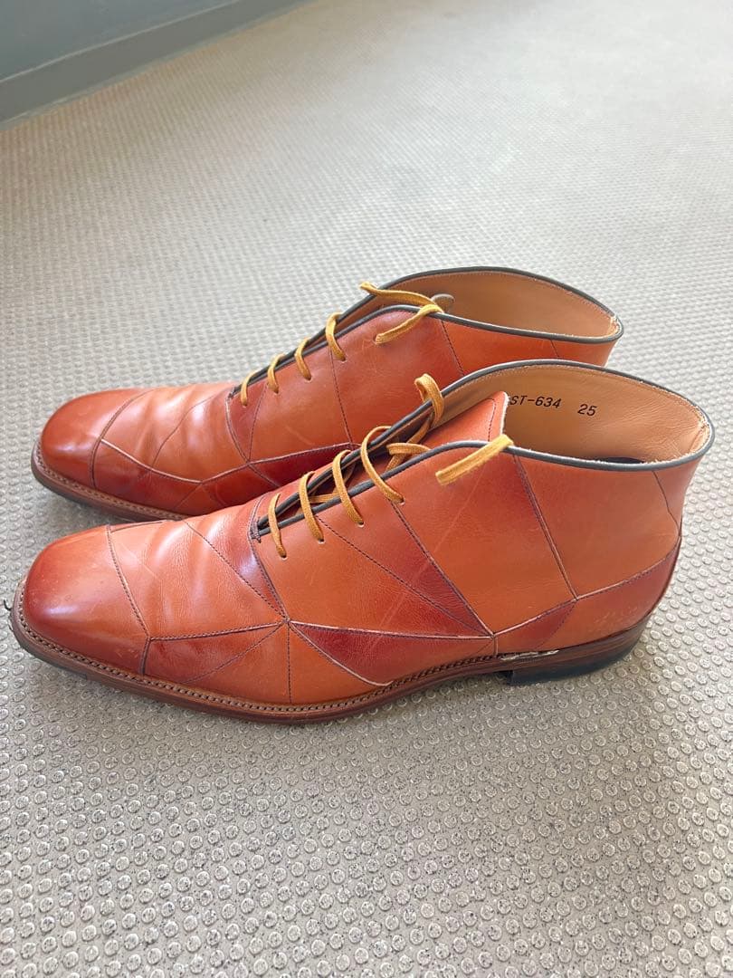 【本日限定価格】SCOTCH GRAIN 25 スパイダー　チャッカブーツ