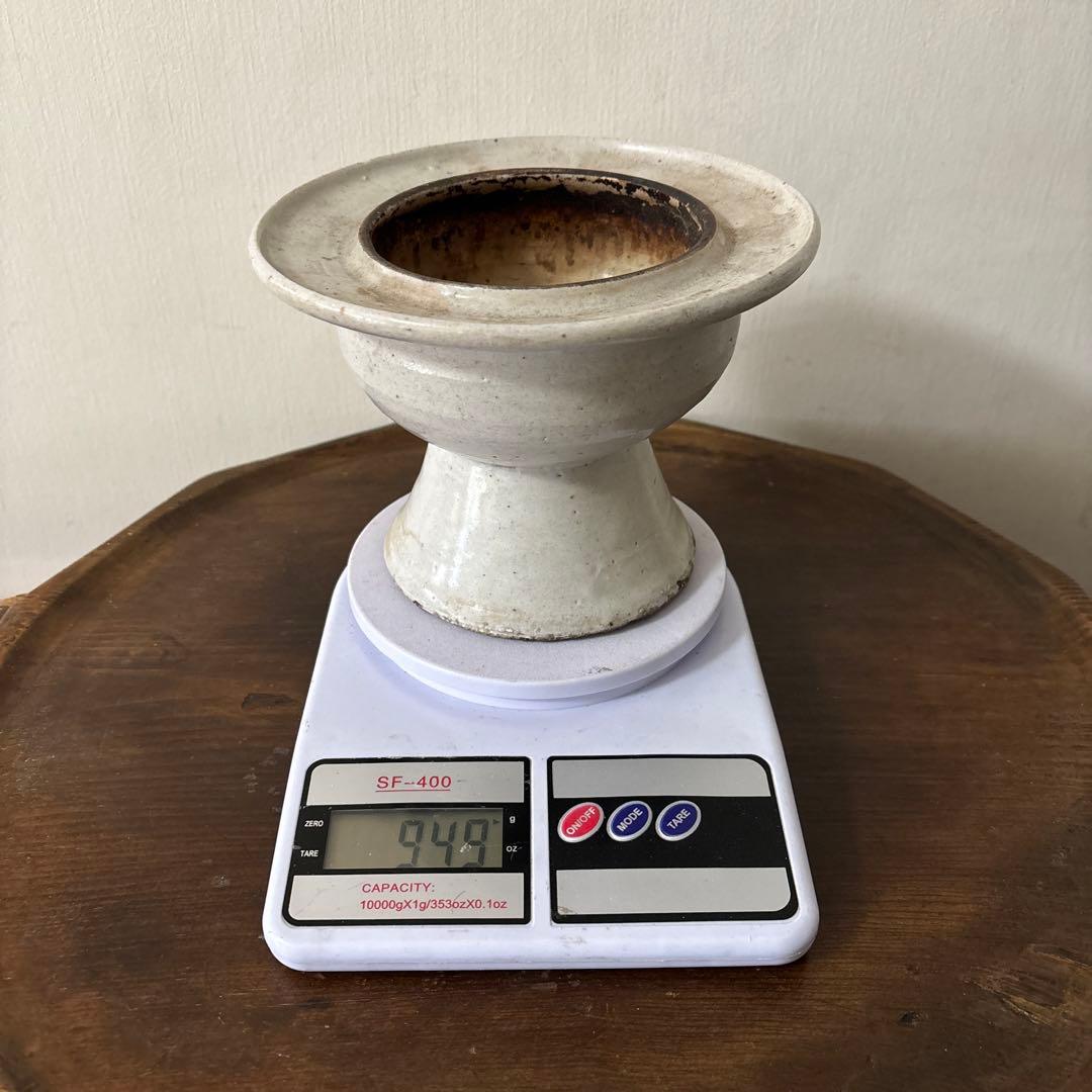 李朝　香炉　朝鮮王朝　骨董　アンティーク　古道具　古陶磁　秦秀雄　白洲正子