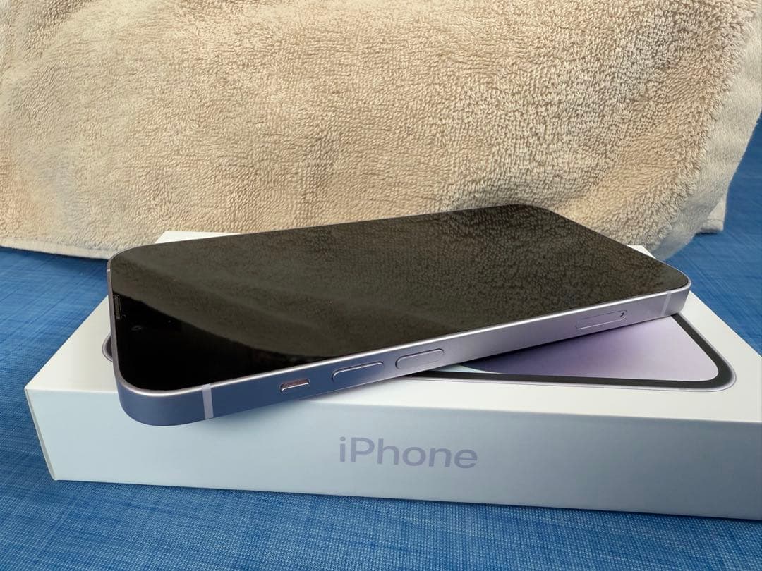 Apple iPhone 14 512GB パープル 本体 美品 付属品有⭐︎