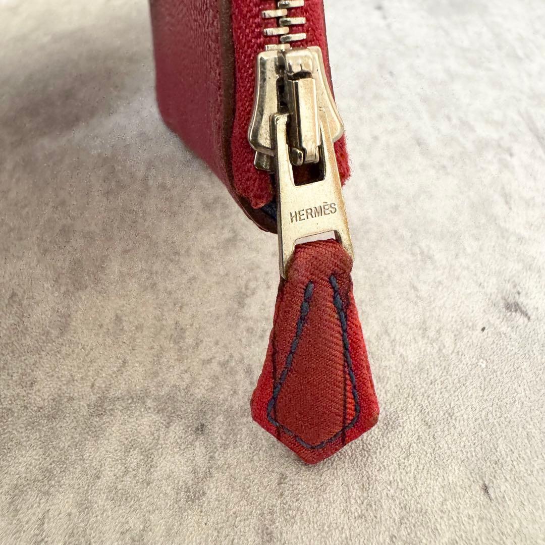 エルメス HERMES ケース アザップ コンパクト シルクイン ◻︎o刻印