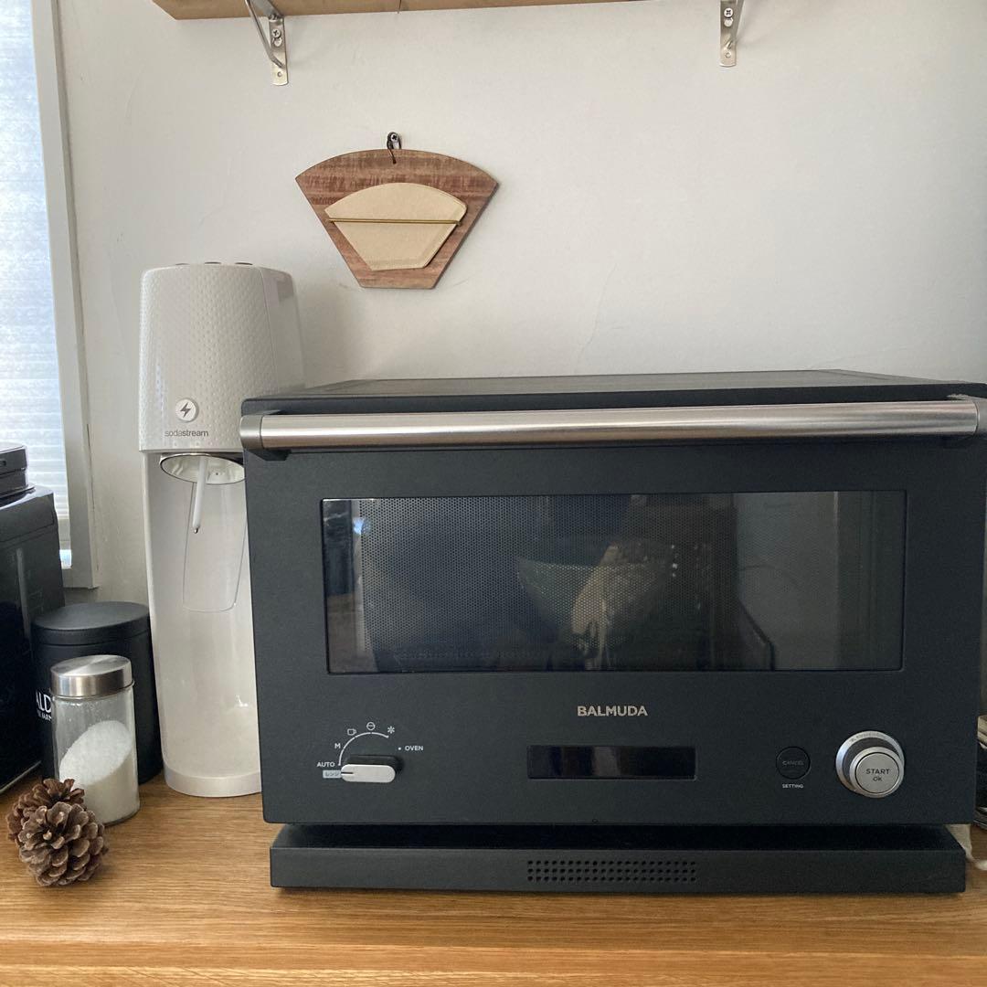 BALMUDA オーブンレンジ ブラックジャンク品
