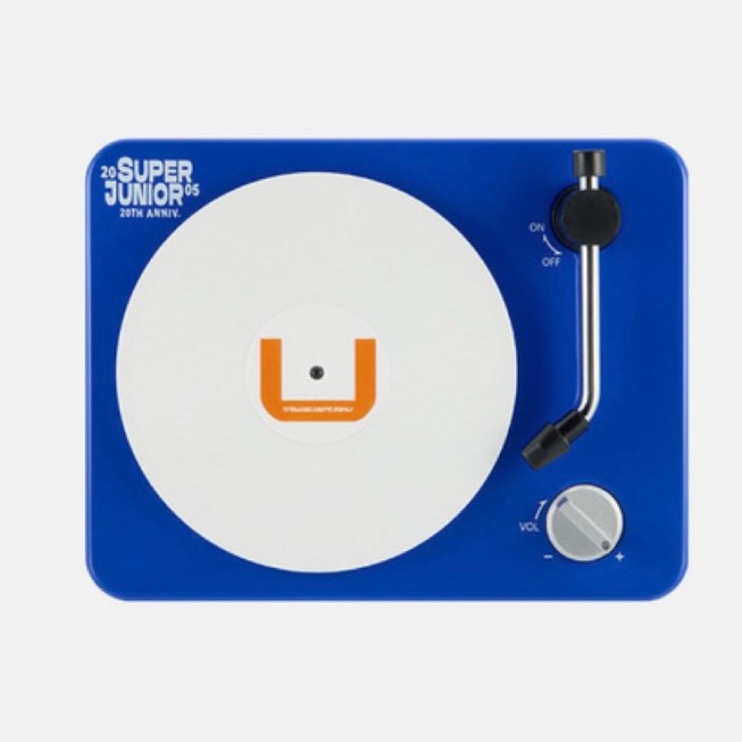 ウニョク SUPER JUNIOR 20周年 ターンテーブル スピーカー セット