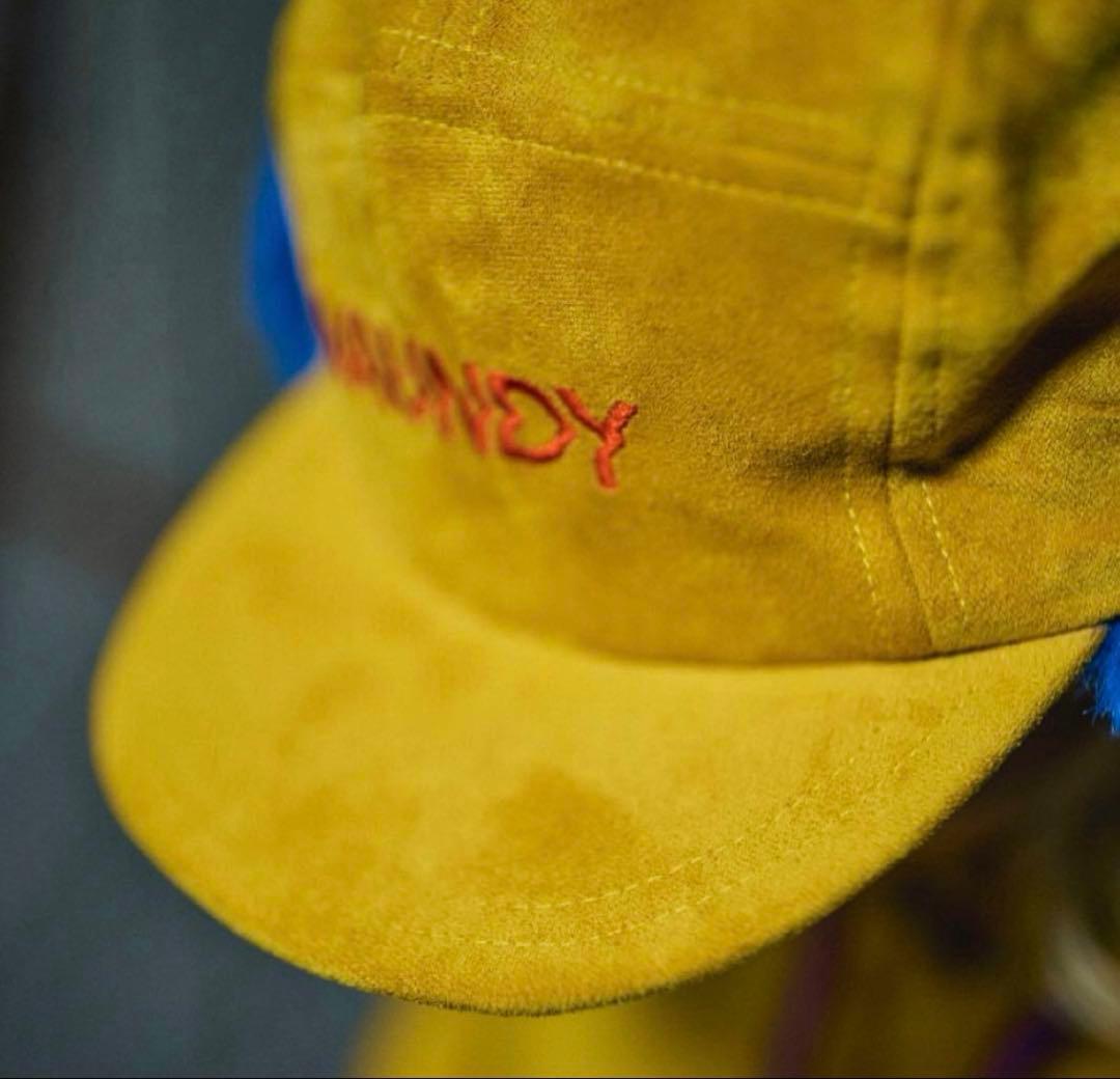 Vaundy ロゴフライトキャップ 【イエロー&ブルー】