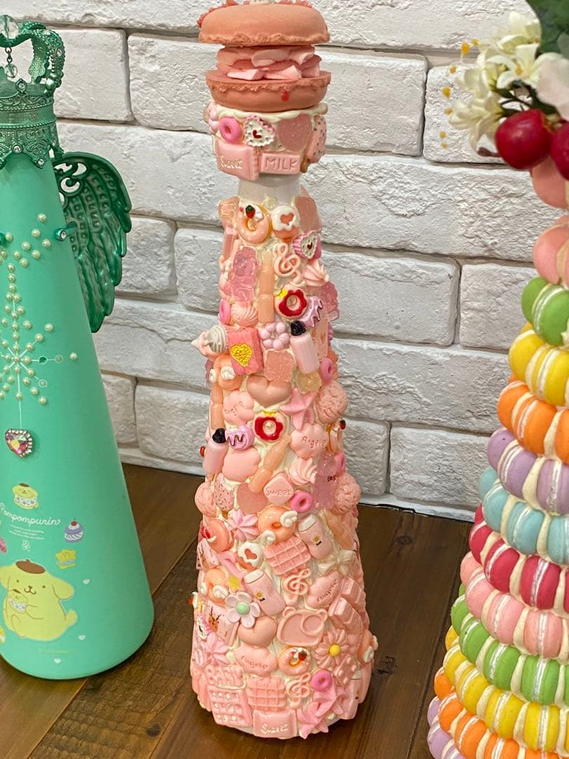 ⭐️【送料無料】フィリコ マカロン ポムポムプリン　マイメロディ　空き瓶　ボトル