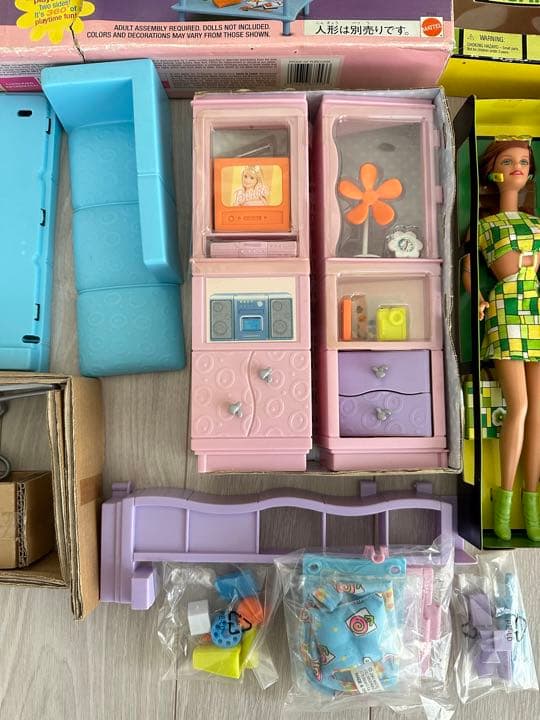 バービーいろいろセットbarbieヴィンテージ 家具