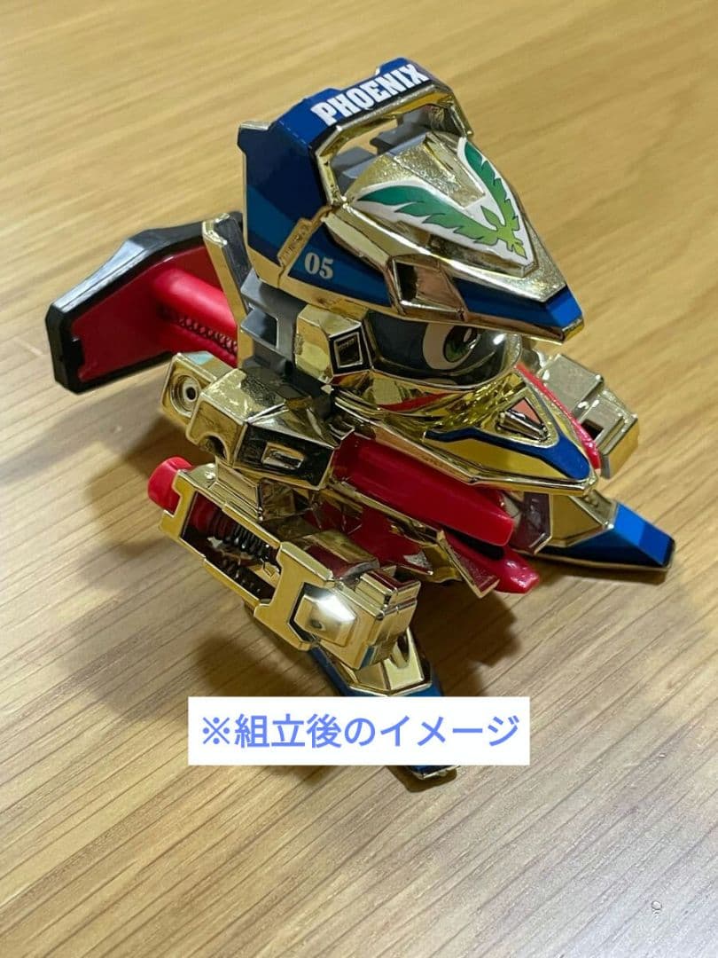 【未組立品　ビーダマン】コンバット・フェニックス　金メッキバージョン