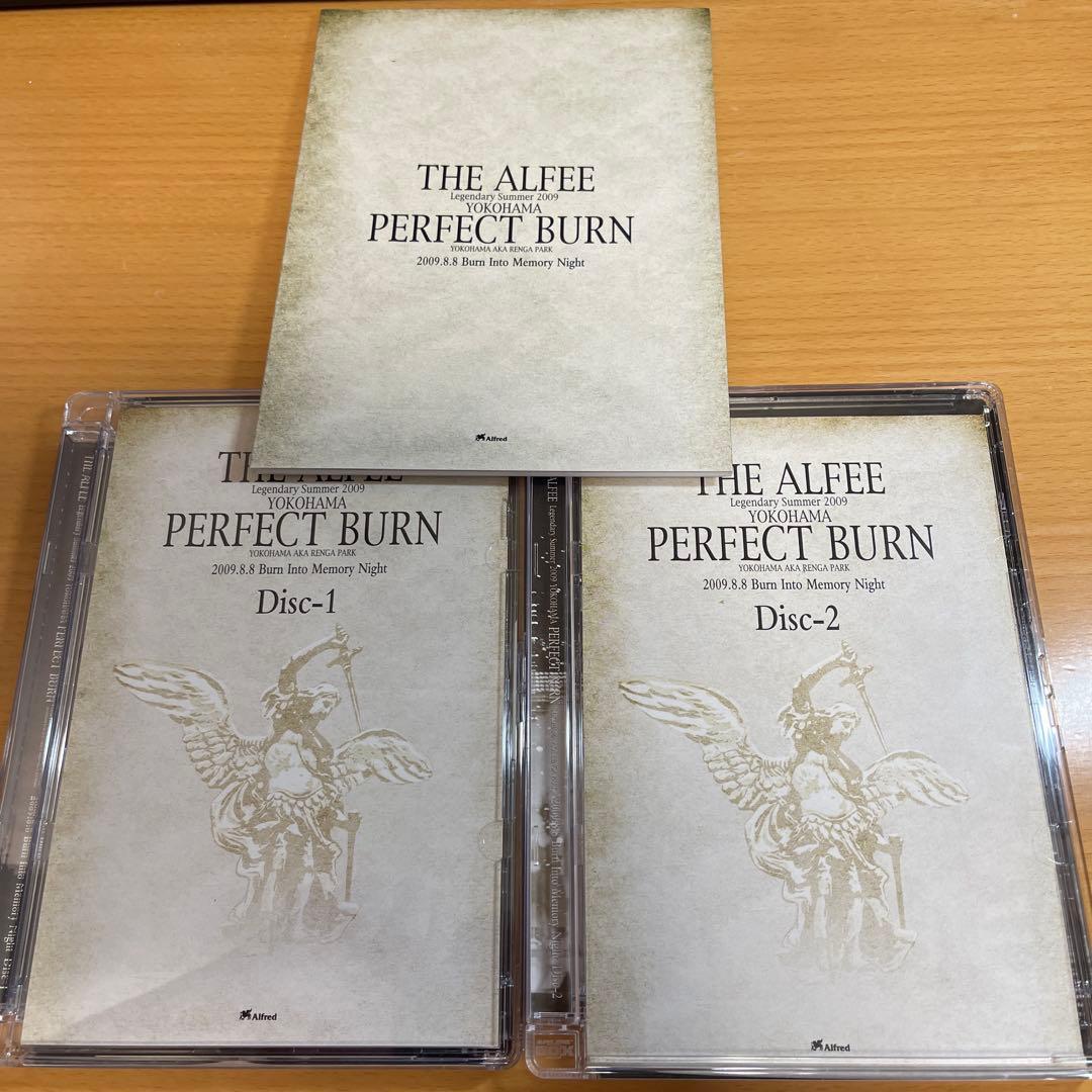 DVD THE ALFEE_PERFECT BURN2009 2本セット