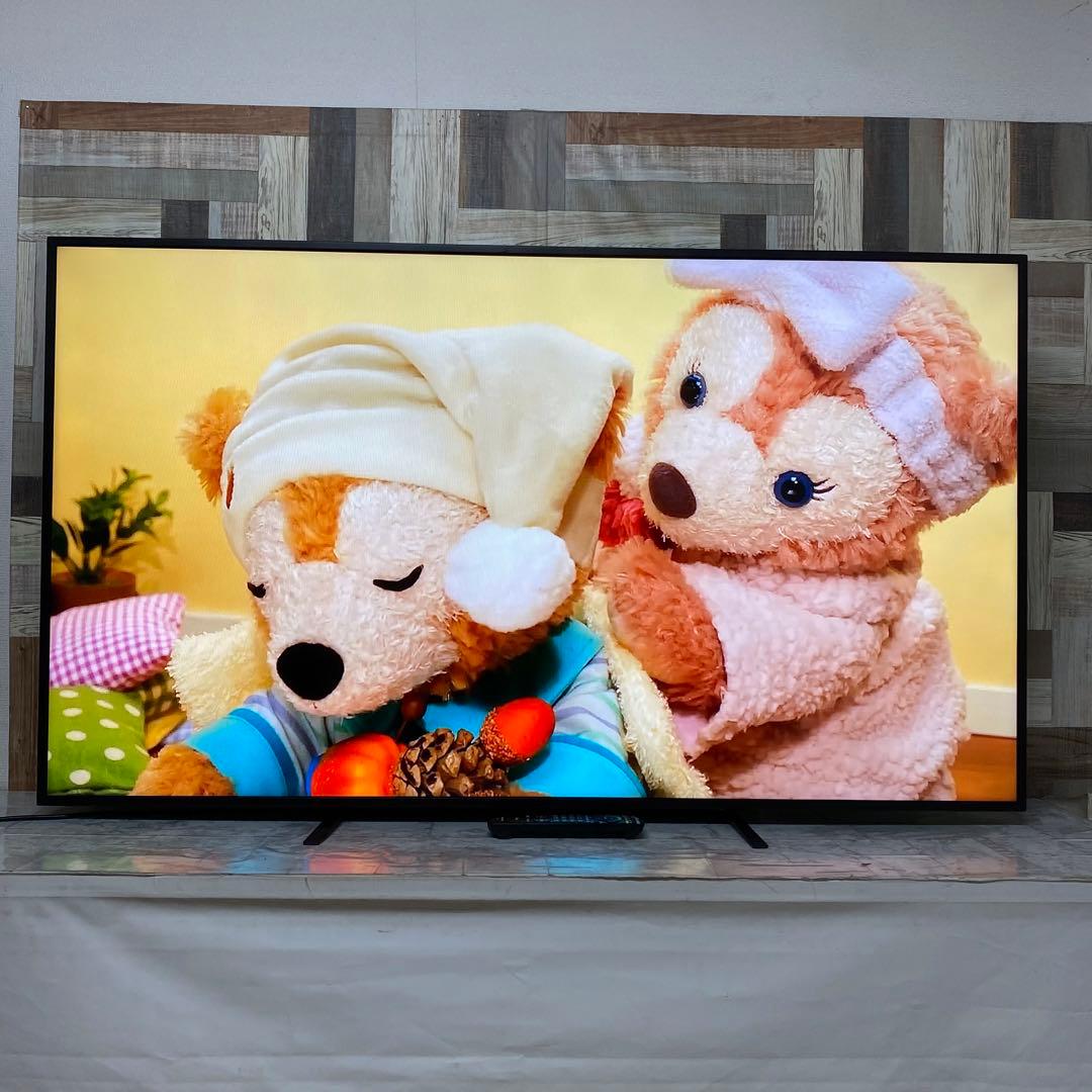 即日受渡❣️全国送料込Panasonic65型液晶ディスプレイスピーカーリモコン付