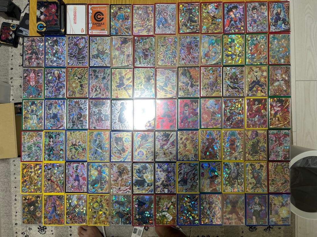 スーパードラゴンボールヒーローズカード 100枚以上コレクション　ハイレアリティ