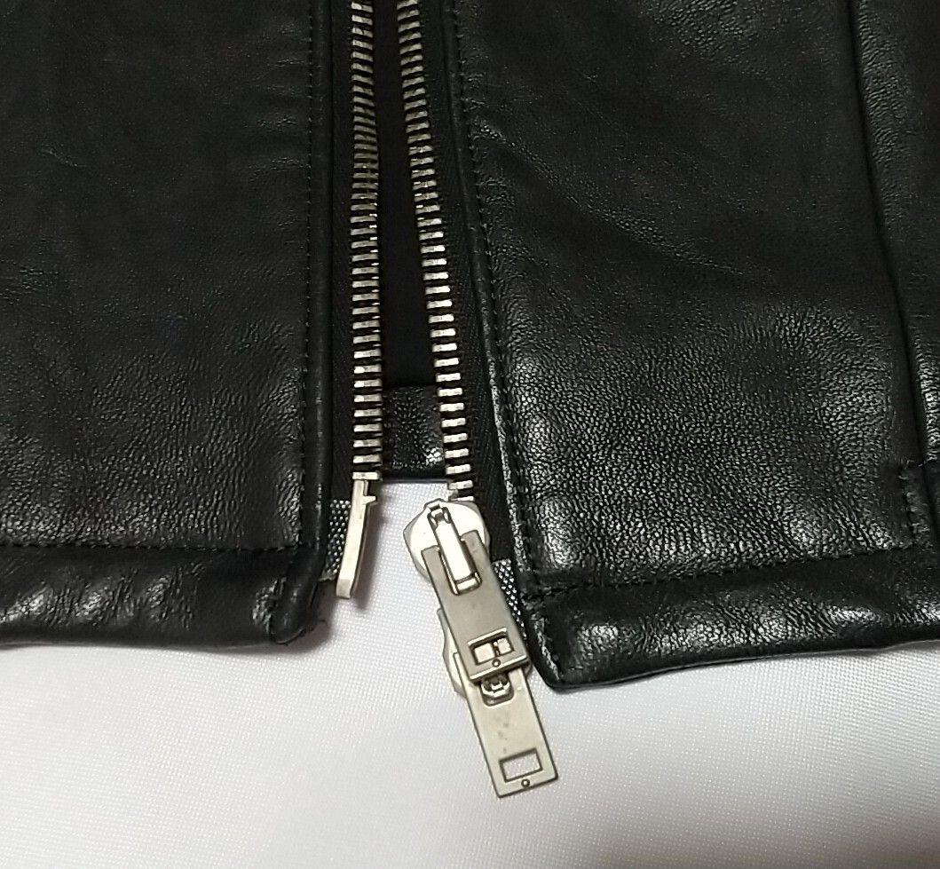 Wizard ウィザード シングルライダースジャケット サイズ2 羊革