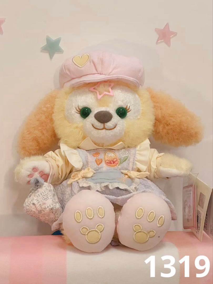 お顔厳選　上海ディズニー　リラックス　クッキーアンSSぬいぐるみ3431