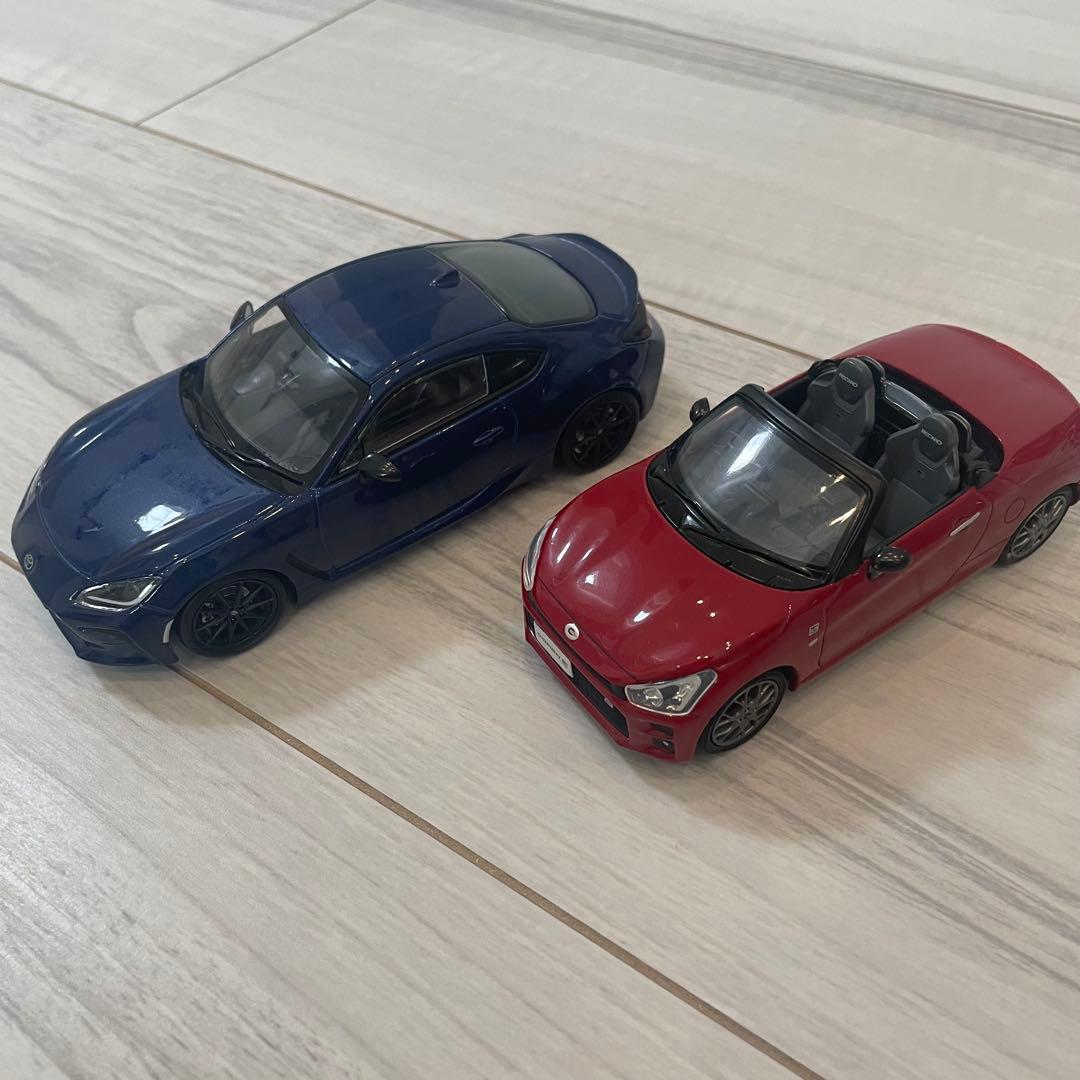 【非売品】トヨタ GR86＆COPEN★色見本ミニカー 店頭展示用 2台セット