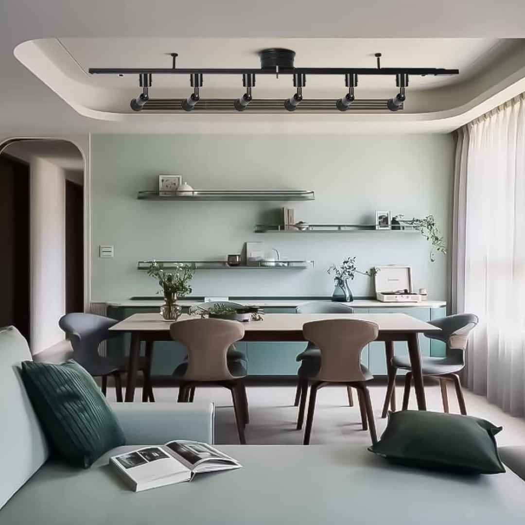 10個セット 配線ダクトレール用 スポットライト レールライト 60W形電球付き