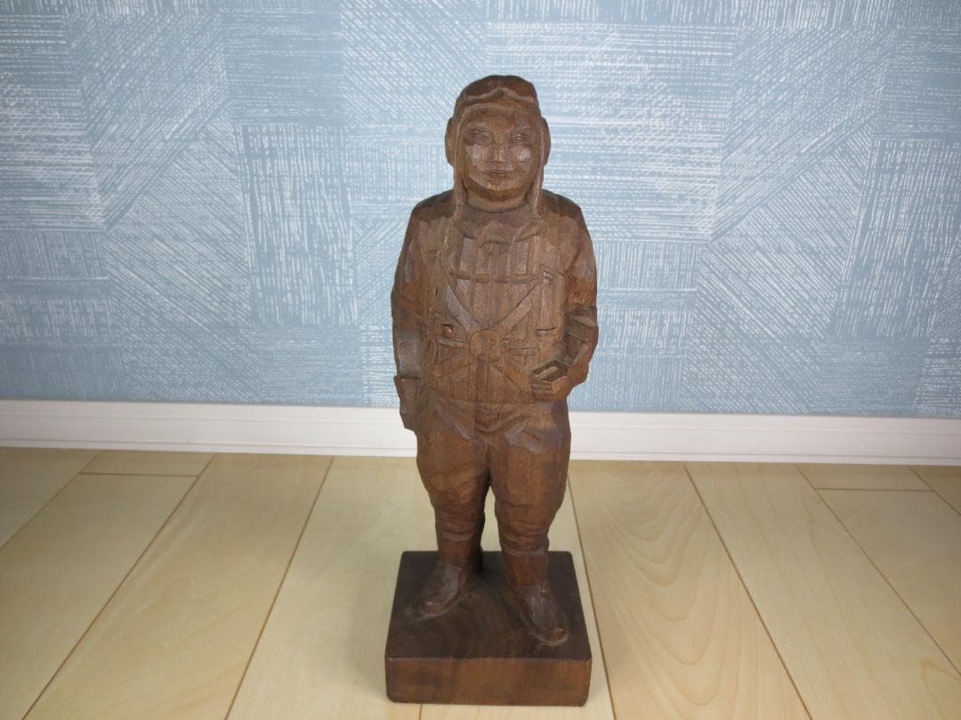 木彫★飛行兵★航空隊★晴廣★澤田政廣★晴廣刀★24/40体★限定★希少