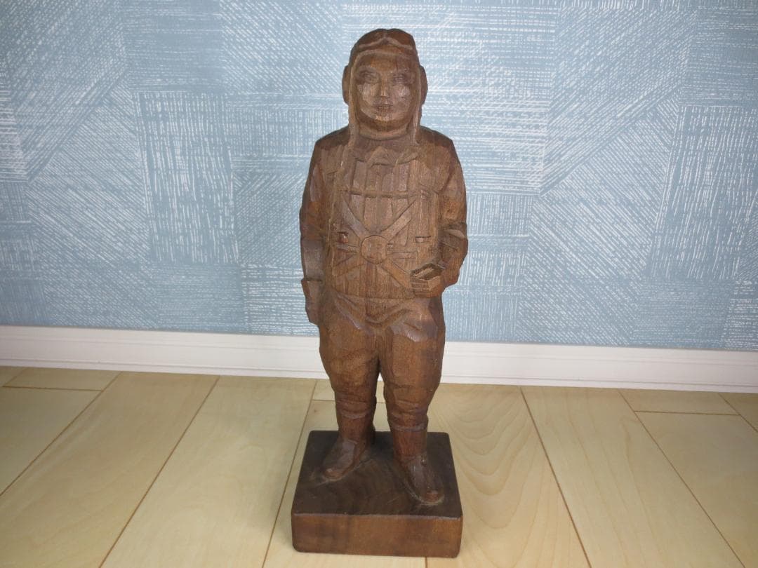 木彫★飛行兵★航空隊★晴廣★澤田政廣★晴廣刀★24/40体★限定★希少