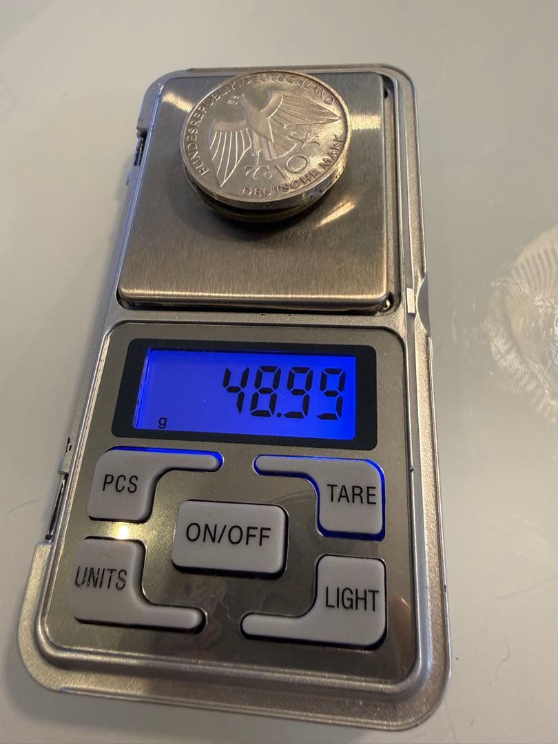 5マルク　10マルク　銀貨