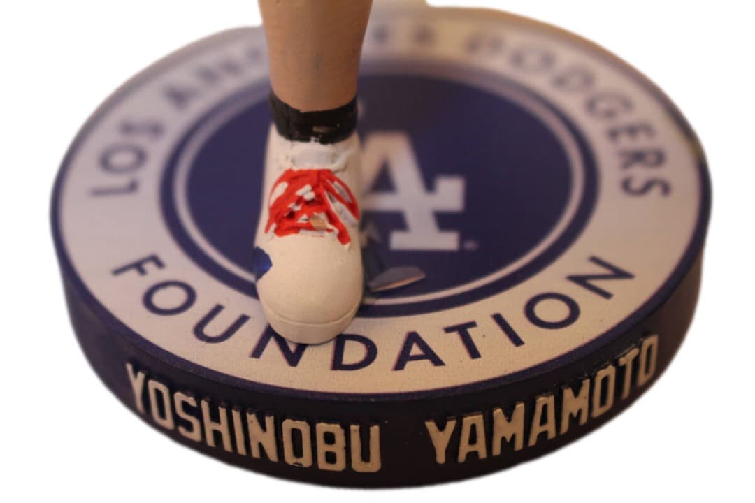 [新品] 山本由伸選手 ボブルヘッド ジャベリン（槍） 2025年9月27日