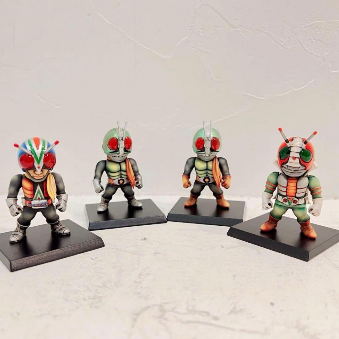 コンバージ　仮面ライダー 全塗装　昭和ライダー　1号　2号　V3 ライダーマン