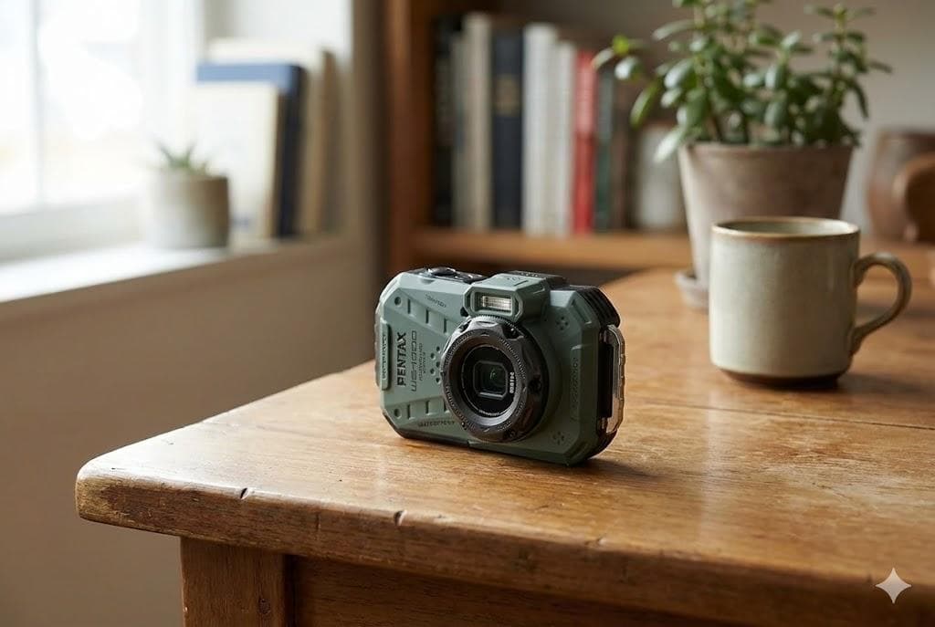 PENTAX WG-1000 グリーン 防水カメラ